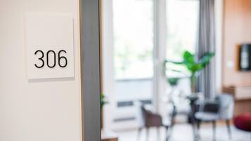 A room with a door labeled '306'.