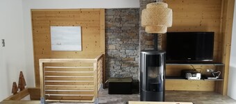 Mountain house 100 m², two bedrooms, with garden