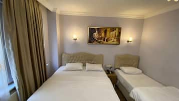 Wifi gratis y ropa de cama