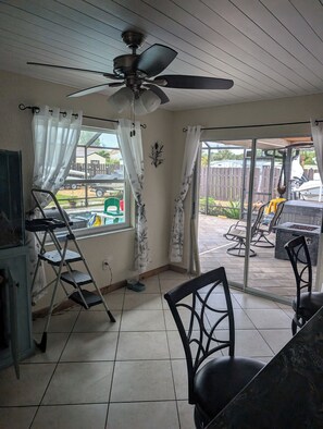 Interior - Single Family saltwater pool house with fenced in backyard close to the beach.  (Englewood)