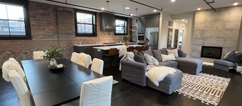 Premier penthouse  w Private Rooftop near Memorial Stadium & Pinnacle Arena!  