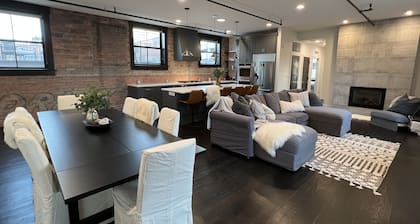 Premier penthouse w Private Rooftop near Memorial Stadium & Pinnacle Arena!