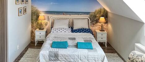 4 chambres, Wi-Fi gratuit, draps fournis