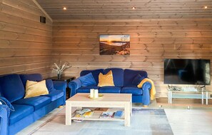 Fireplace - 4 bedroom amazing home in Stryn (Stryn)