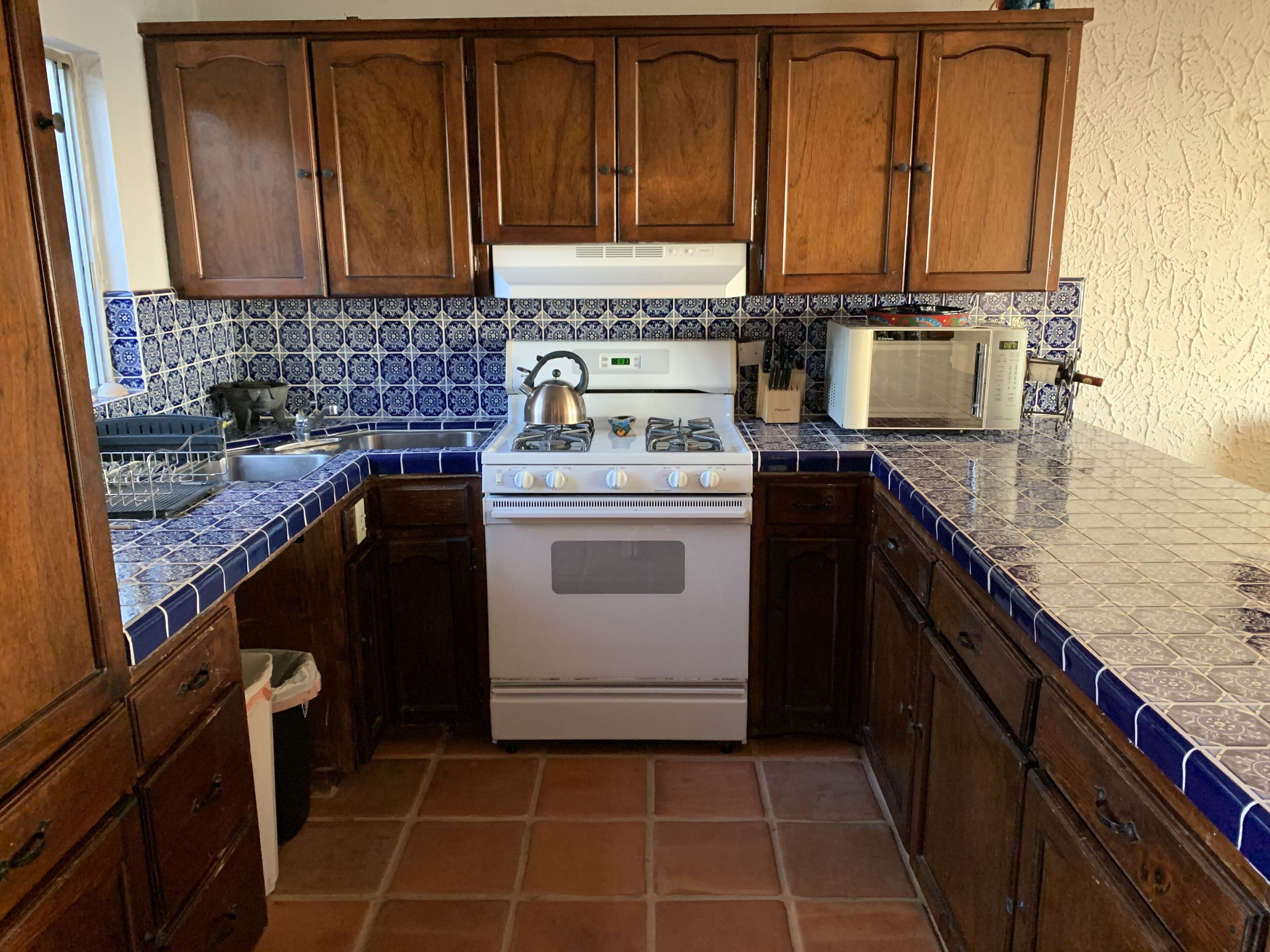 Microwave, oven, stovetop