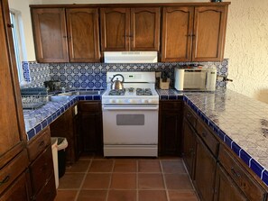 Microwave, oven, stovetop