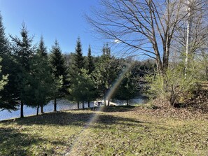 Property grounds - Waterfront, Nature + activities. Close to Tremblant and the superb Omega Park (Amherst)