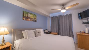 Chambre Simple Confort | Draps en coton égyptien, literie de qualité supérieure