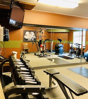 Fitness no quarto