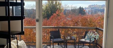 Smart TV, fireplace, video games