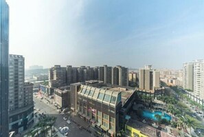 Blick von der Unterkunft