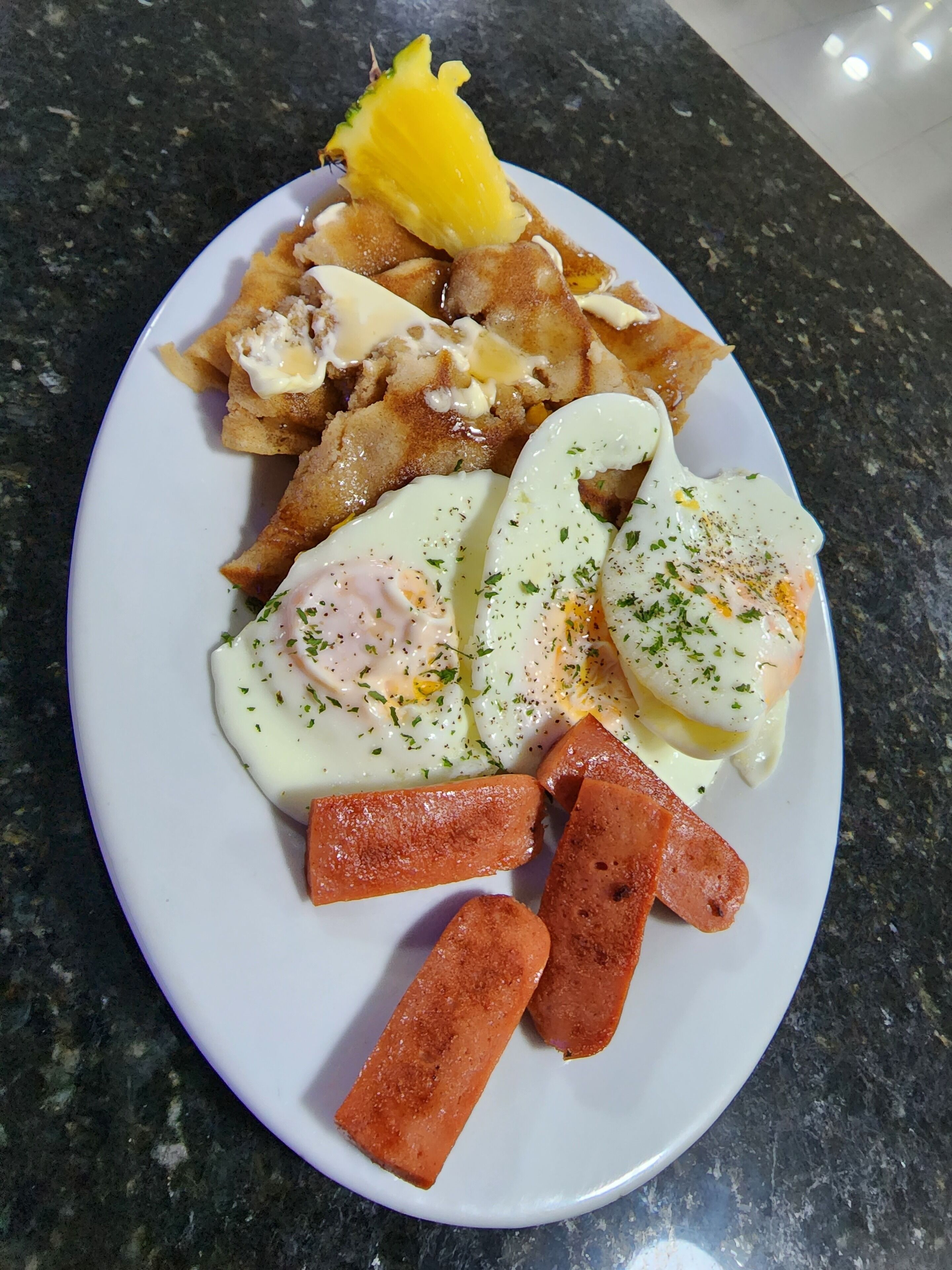 Free daily English breakfast 