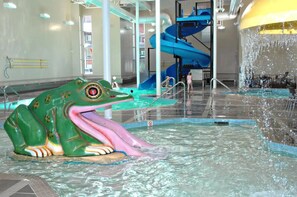 Indoor pool, outdoor pool