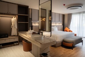 Habitació doble Grand | Minibar gratuït, caixa forta a l'habitació i decoració individual 