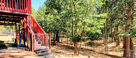 Fenced in Backyard- Many spots to enjoy!