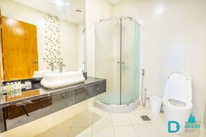 Deluxe Studio | Bathroom - MK Residence By Be Our Guest (Dubai)