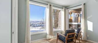 1 bedroom and kitchen place with a valley scenery view & free parking