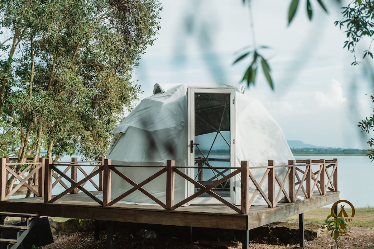 Deluxe Tent | 1 bedroom, desk, blackout drapes, free WiFi