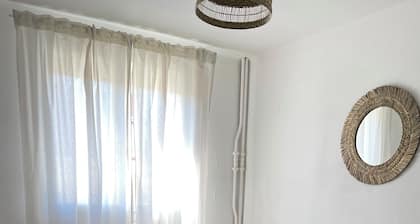 Appartement lumineux et traversant