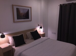 1 Schlafzimmer, Bügeleisen/Bügelbrett, kostenloses WLAN, Bettwäsche