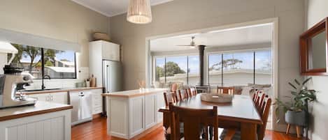 Microwave, oven, stovetop