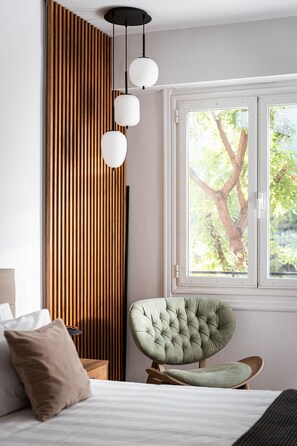 Deluxe appartement | Lakens van Egyptisch katoen, luxe beddengoed