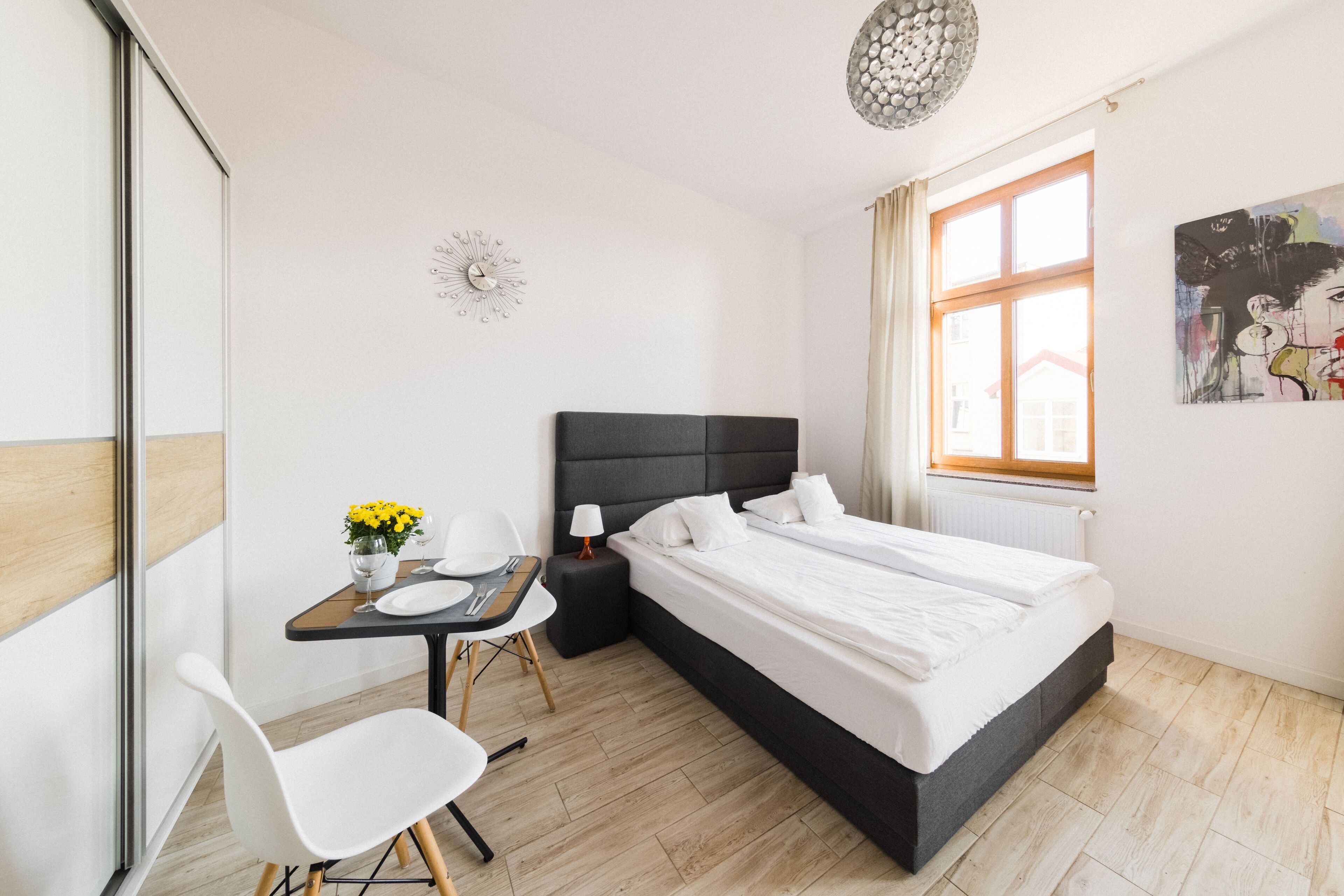 Deluxe Studio | Soundproofing, iron/ironing board, free WiFi, bed sheets