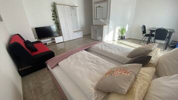 Panoramic Double Room | 1 bedroom, Egyptian cotton sheets, premium bedding, down duvets