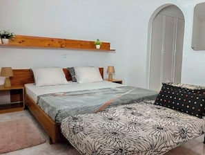 2 Schlafzimmer, Bügeleisen/Bügelbrett, kostenloses WLAN, Bettwäsche
