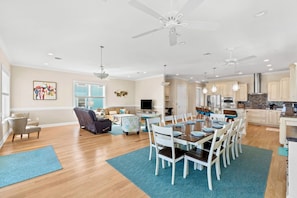 Smart TV, books, offices