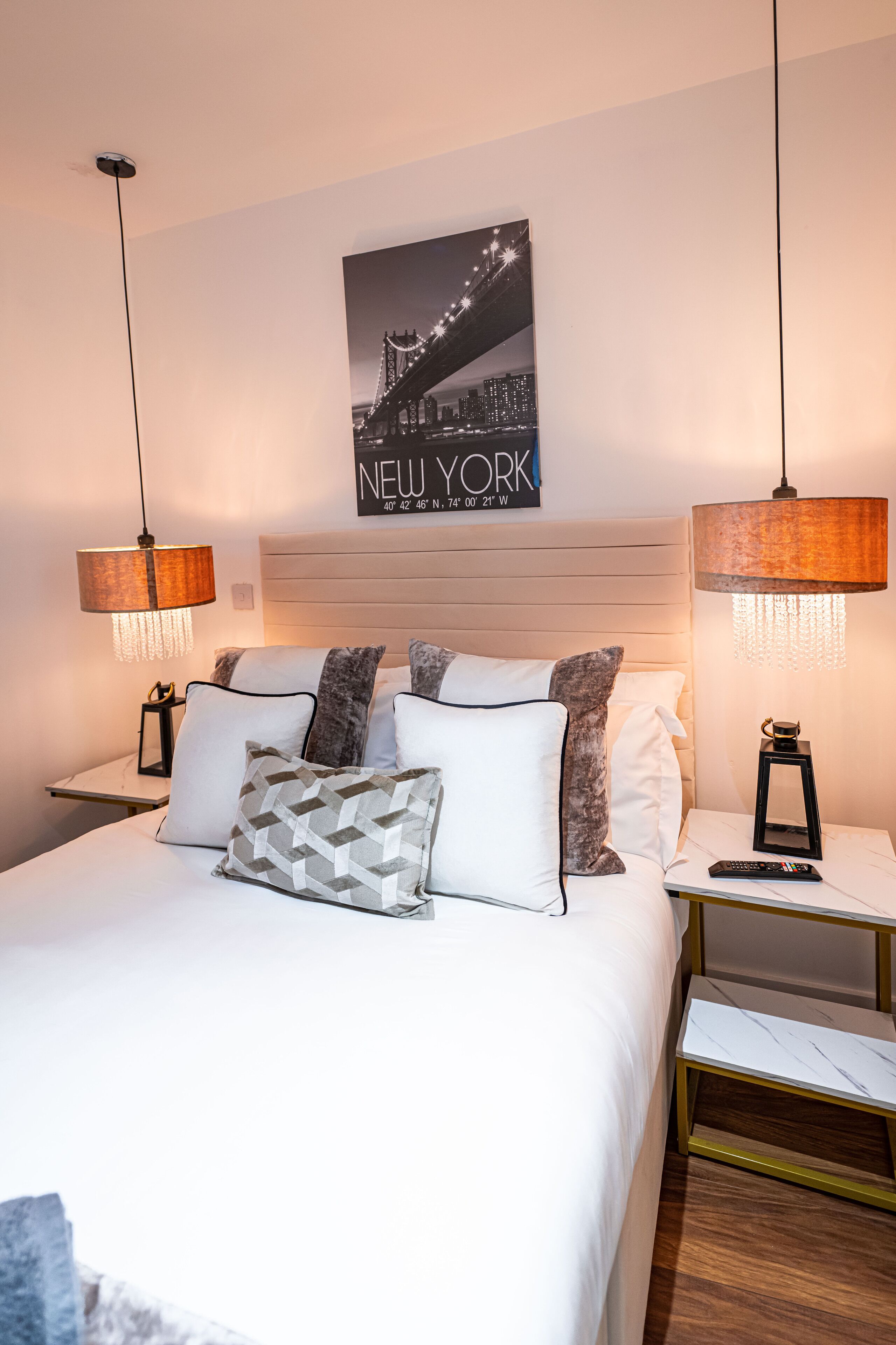 Appartement Deluxe, bain à remous, vue ville (Apt 5)