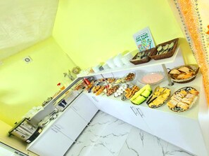 Free daily buffet breakfast  - Samarkand City Center Hotel (Samarkand)