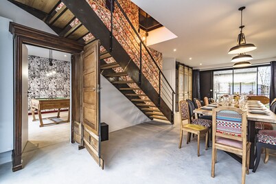  Gîte 5⭐ with heated pool - 15 people - Luxe & Nature en Ardennes