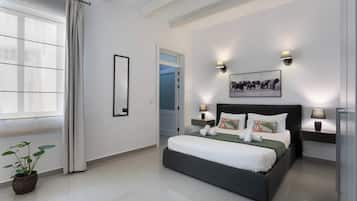 4 slaapkamers, een strijkplank/strijkijzer, wifi, beddengoed