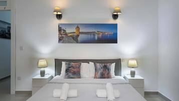 4 slaapkamers, een strijkplank/strijkijzer, wifi, beddengoed