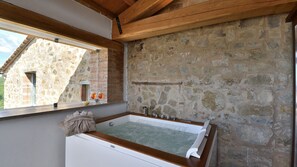 Blick von der Unterkunft