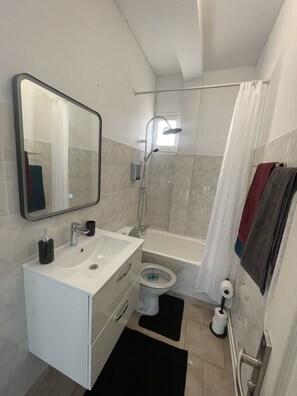 Shower, hair dryer, towels, soap - 5 minutes from the station. Located between Paris, Disneyland & Asterix (Villeparisis)