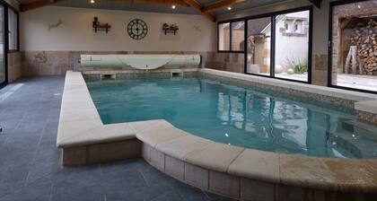 Charming gite in Champagne with heated indoor pool