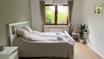 1 habitación, cuna de viaje, wifi gratis y ropa de cama