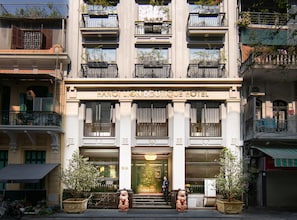 Façade de l’hébergement