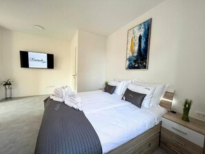 1 Schlafzimmer, Zimmersafe, kostenloses WLAN, Bettwäsche