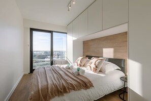 1 غرفة نوم وسرير سفر وواي فاي وملاءات أسرّة