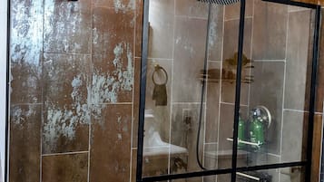 Ensemble douche/baignoire, sĂšche-cheveux, serviettes fournies, savon