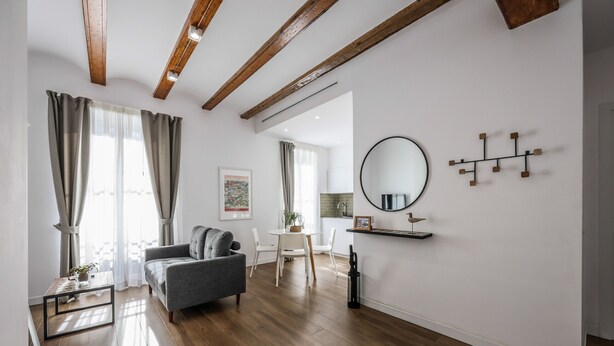 Living area - Fantastic two-bedroom apartment - 2B (Valencia)