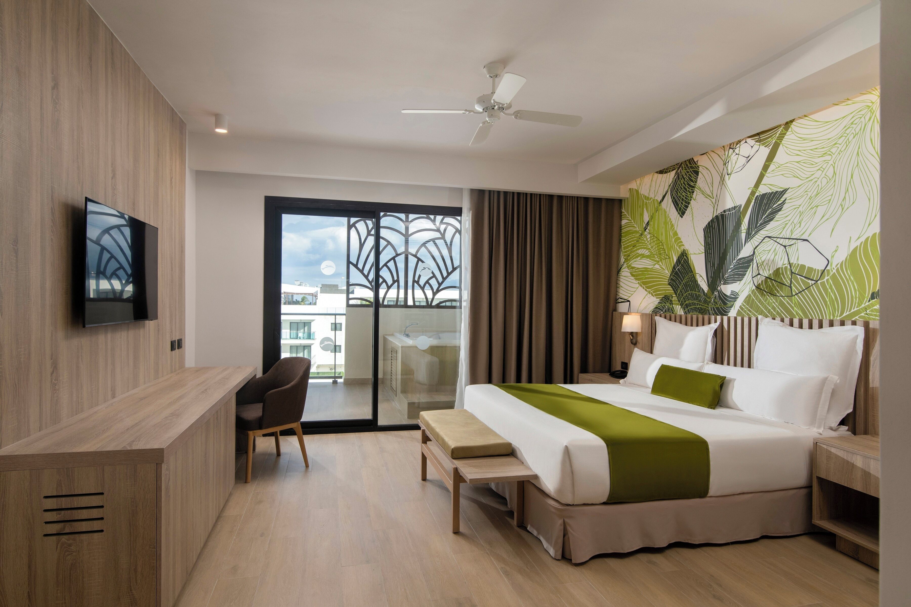 master suite | minibar, in-room safe, blackout curtains, soundproofing