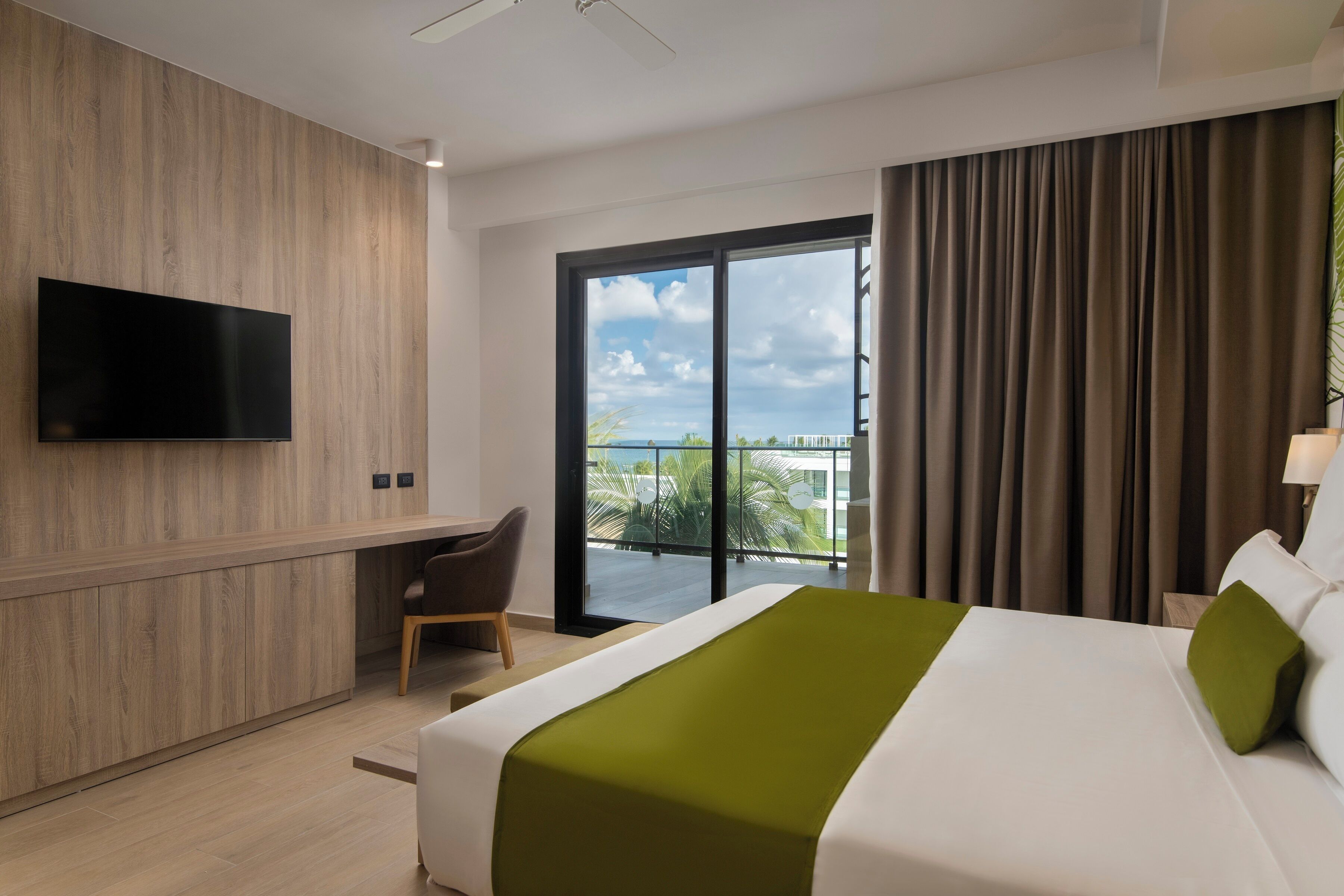 master suite | minibar, in-room safe, blackout curtains, soundproofing