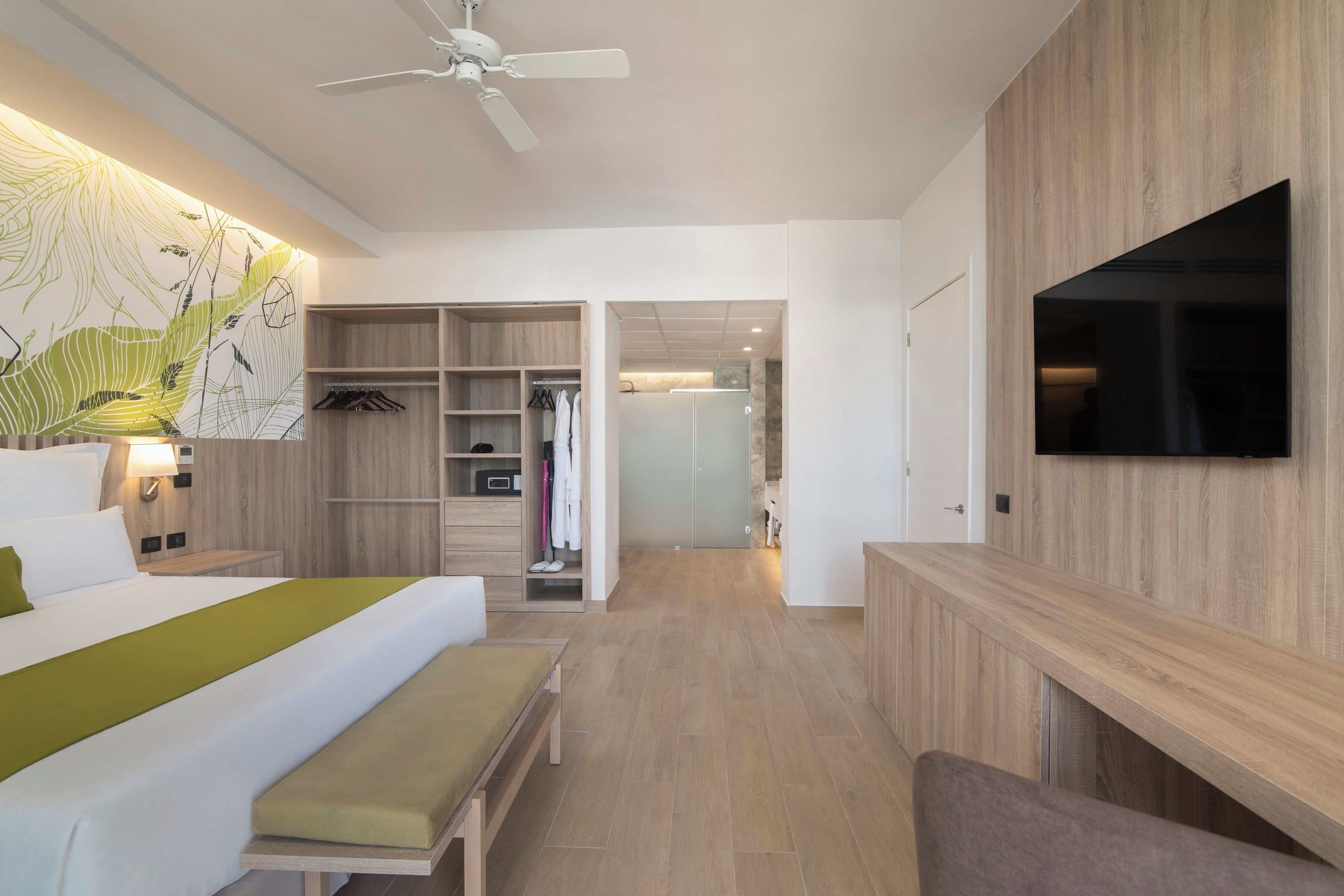 master suite | minibar, in-room safe, blackout curtains, soundproofing