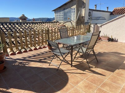 El terrao apartment, in Losa del Obispo, between Chulilla and Chelva.