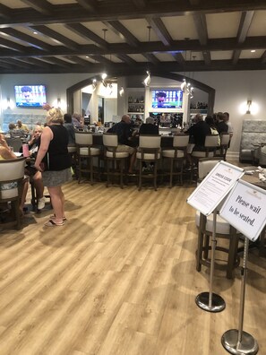 Bar (on property) - Cypress Woods Golf and Country Club on 18th tee! (Naples)