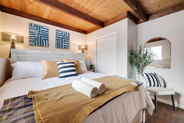 4 bedrooms, iron/ironing board, travel crib, WiFi